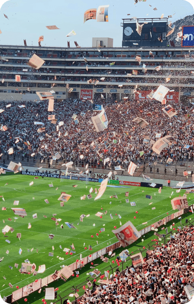 Foule dans un stade